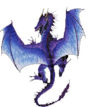 blue western dragon